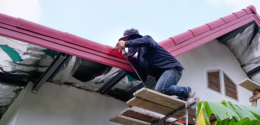 Residential Wind Damage Roof Repair in Ossining