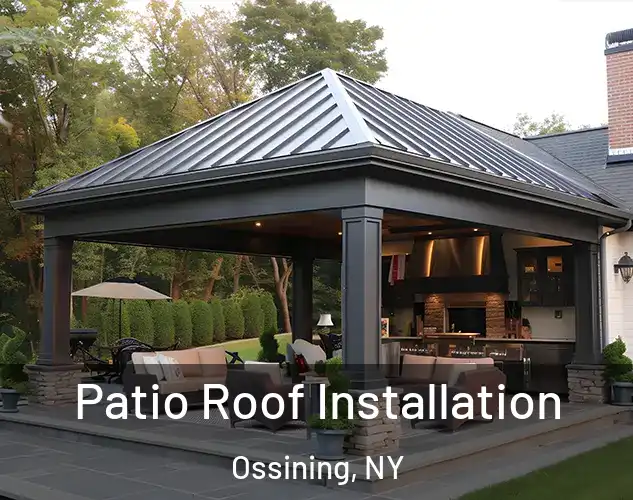  Patio Roof Installation Ossining, NY