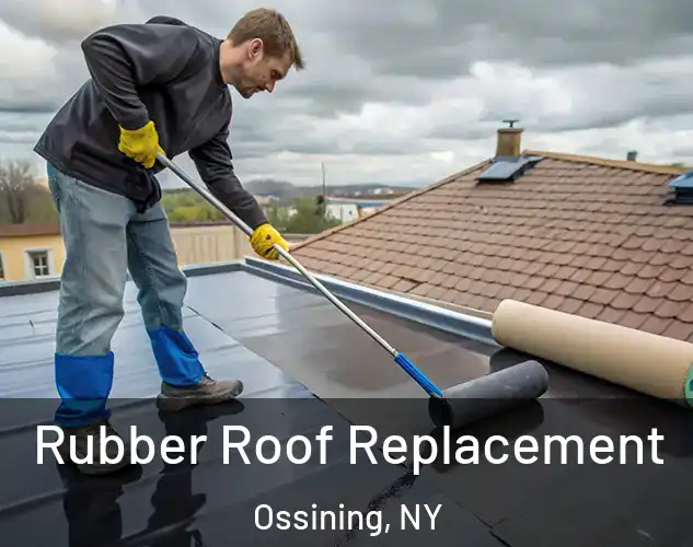  Rubber Roof Replacement Ossining, NY