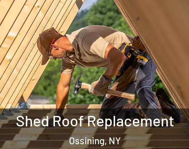  Shed Roof Replacement Ossining, NY